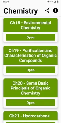 Chemistry android App screenshot 3