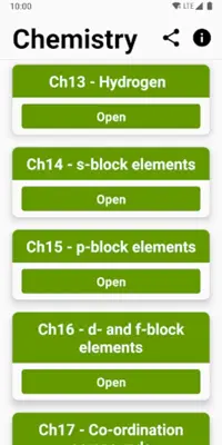 Chemistry android App screenshot 4