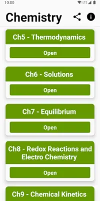 Chemistry android App screenshot 6