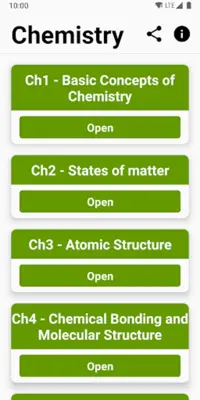 Chemistry android App screenshot 7